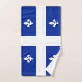 Serviette à main avec Drapeau du Québec (Serviette à main)