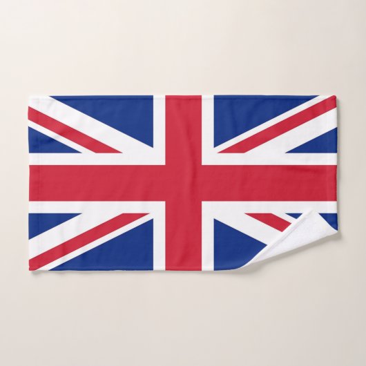 Serviette à main avec Drapeau du Royaume-Uni (Serviette à main)