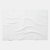 Serviette à main blanche solide classique (Horizontal)