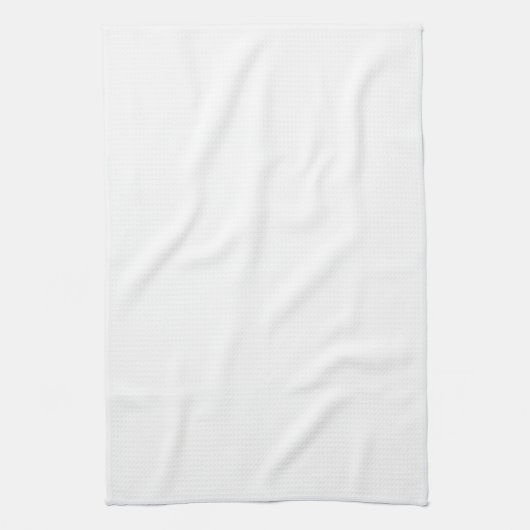 Serviette à main blanche solide classique (Vertical)