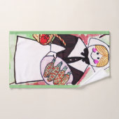 SERVIETTE À MAIN bon thanksgiving PILGRIM (Serviette à main)