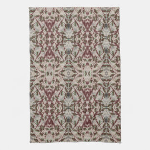 Serviette À Main Chic Avec Noir Et Bourgogne