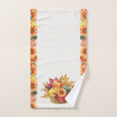 Serviette à main Citrouille Thanksgiving (Serviette à main)