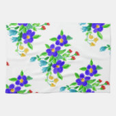 Serviette à main colorée (Horizontal)