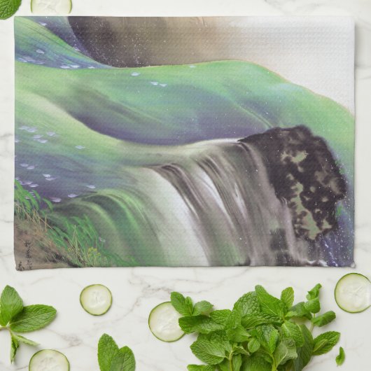 Serviette à main d'art japonaise (Plié)