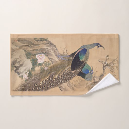 Serviette à main d'art japonaise (Serviette à main)