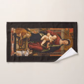 Serviette à main d'art "La Vierge et l'Enfant" (Serviette à main)