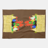 Serviette à main de clan de poulet du pays (Horizontal)