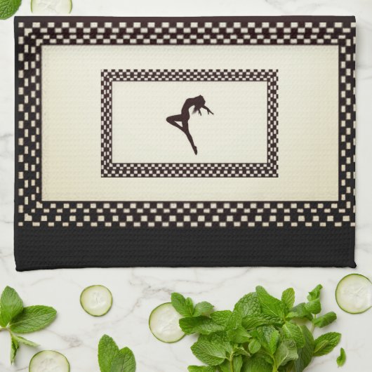 Serviette à main de cuisine (Plié)