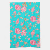 Serviette à main de cuisine/Floral (Vertical)