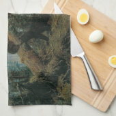 Serviette à main de la forêt de Chiskine (Quart Plié)