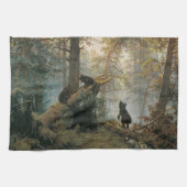 Serviette à main de la forêt de Chiskine (Horizontal)