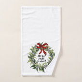 Serviette à main de Noël - Serre à main pour dames (Serviette à main)