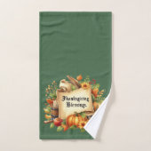 Serviette à main de Thanksgiving (Serviette à main)
