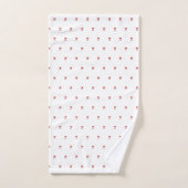 Serviette à main du coeur (Serviette à main)