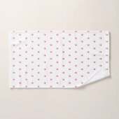 Serviette à main du coeur (Serviette à main)