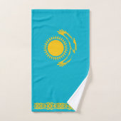 Serviette à main du drapeau du Kazakhstan (Serviette à main)