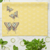 Serviette à main en acier aztèque (Plié)