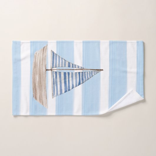 SERVIETTE À MAIN EN BATEAU STRICTE (Serviette à main)