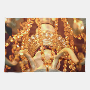 SERVIETTE À MAIN En Chandelier-Bling-4-Or