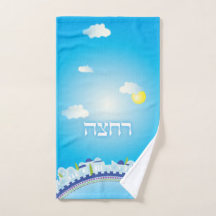 Serviette à main en Seder Pâque avec Thème Ciel Jé