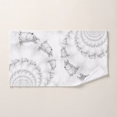 Serviette à main en spirale de Corgi (Serviette à main)