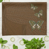 Serviette à main en Swallowtail autochtone (Plié)