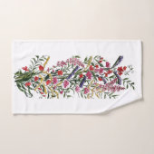Serviette à main fleurie Spring (Serviette à main)