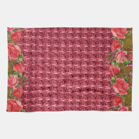 Serviette à main Floral (Horizontal)