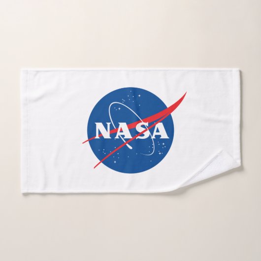 Serviette à main Iconique de la NASA (blanc roquet (Serviette à main)