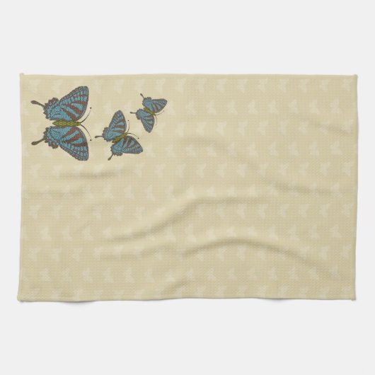 Serviette à main japonaise Swallowtail (Horizontal)