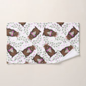 Serviette à main Jour de la marmotte (Serviette à main)