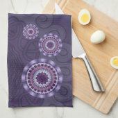 Serviette à main Mandala Vent (Quart Plié)