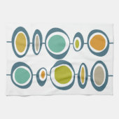 Serviette à main moderne Stalk géométrique du mili (Horizontal)