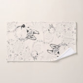 Serviette à main Motif Corgi (Serviette à main)