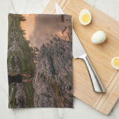 Serviette à main Mountain Pond (Quart Plié)