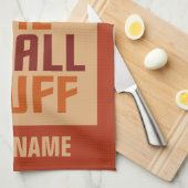 Serviette à main personnalisée (Quart Plié)