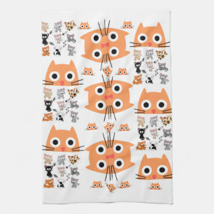 Serviette à main pour chats en plastique