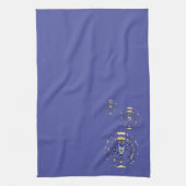 Serviette à main pour le Nouvel An (Vertical)