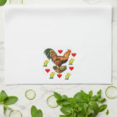 Serviette à main Rooster (Plié)