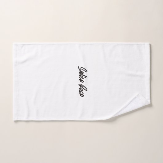 Serviette à main Rose de sel (Serviette à main)