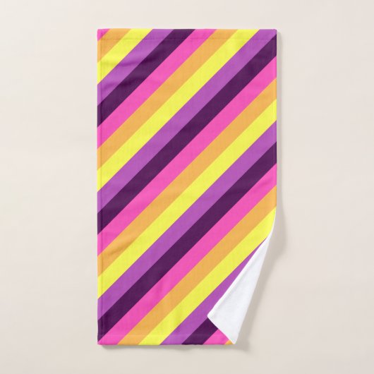 Serviette à main rose violet (Serviette à main)
