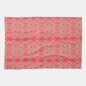 Serviette À Main Rouge Et Rose (Horizontal)