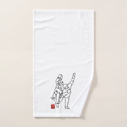 Serviette à main TAEKWONDO DÉSÉQUILIBRE (Serviette à main)