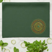 Serviette à main Taurus Mandala (Plié)