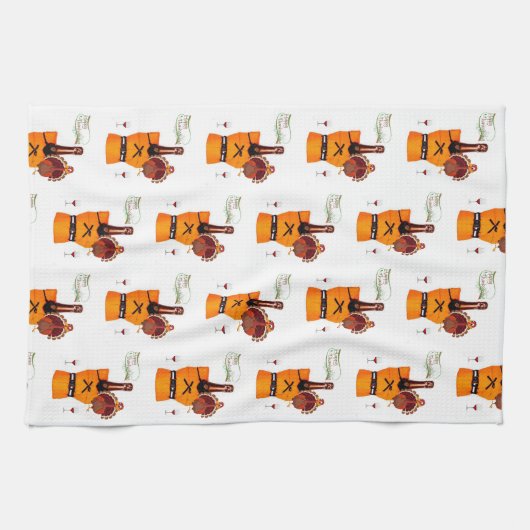 Serviette à main Thanksgiving Wine (Horizontal)