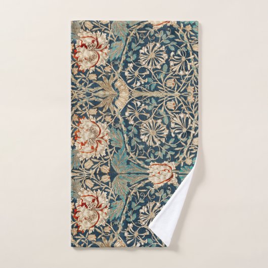 Serviette à main: WILLIAM MORRIS : HONEYSUCKLE (Serviette à main)