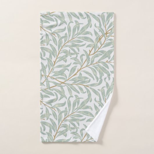 SERVIETTE À MAIN : WILLIAM MORRIS : WILLOW DESIGN (Serviette à main)