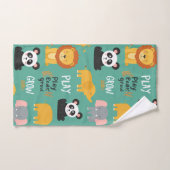 Serviette à personnage animalier (Serviette à main)
