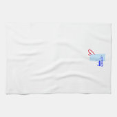 SERVIETTE À PLAT AZUREST LOVE (Horizontal)